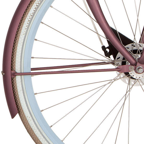 Supporto parafango anteriore Cortina U4 350 mm Spicy Silver Matt.