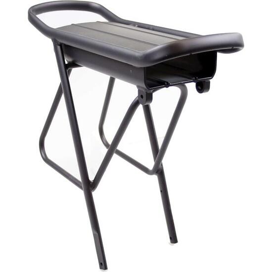 Portapacchi posteriore Cortina E-Roots Demitasse in acciaio.