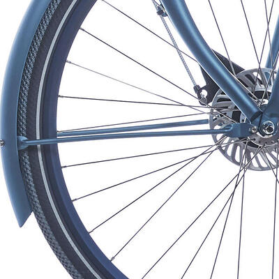 Cortina asta supporto parafango anteriore 28 pollici E-U4 Mistral Matt 355 mm.