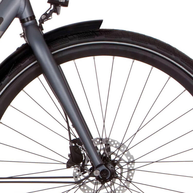 Cortina - Cortina Fork E-mozzo Titanium Matt - Fourche De Vélo - Gris - Taille Unique - Decathlon