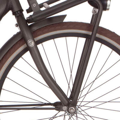 Cortina voorvork 26 u4 meisjes rb black gold matt