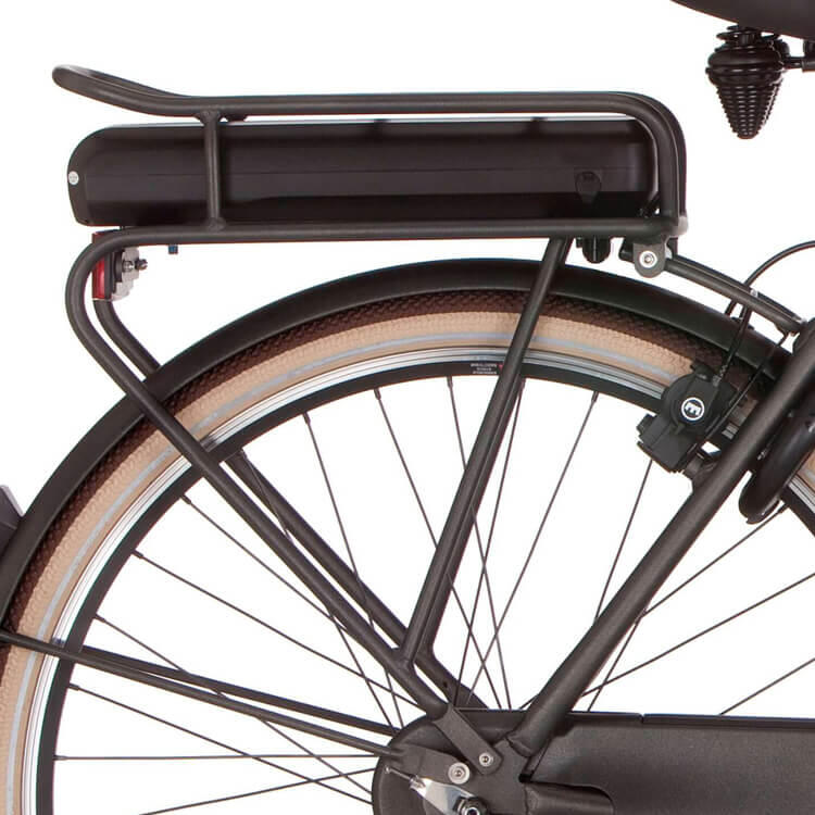 Cortina bagażnik tylny E-U4 Bafang 150mm czarny złoty mat