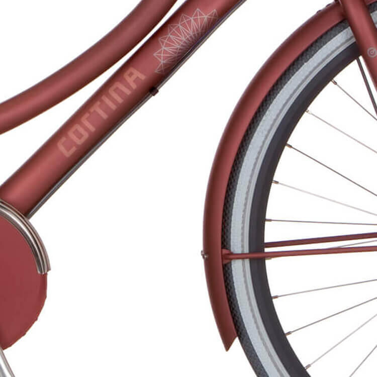 Cortina - Cortina Fender Pour 28 U4 Rose Matt - Garde-boue - Rose - Decathlon