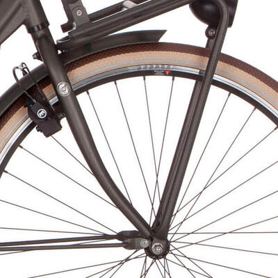 Forcella Cortina Ecomo U4 Transport 28" Nero Oro Opaco V-Brake.