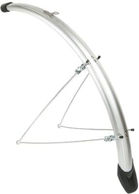 Set parafanghi Eurofender Elegance 28" x 46 mm - Argento.