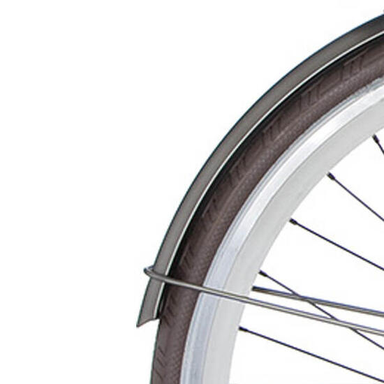 Parafango posteriore Cortina Ecomo Wave 28 pollici Demitasse Matt.