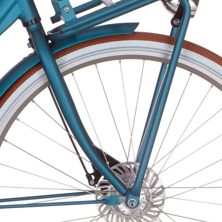 CORTINA Forcella Cortina E-U4 per motore centrale 28inch Storm Blue Matt.