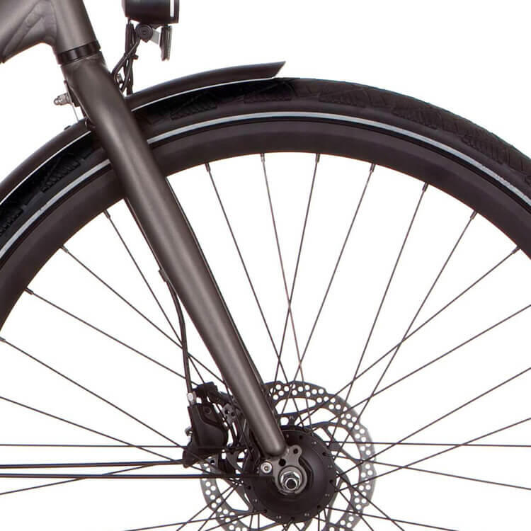 CORTINA Forcella Cortina Mozzo 28 Eclips Black Matt.