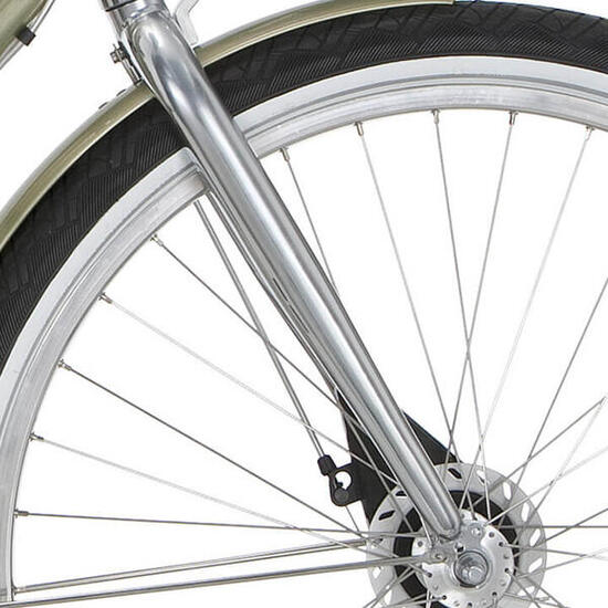 Forcella Cortina Chrono cromata 28 pollici tubo 1 1/8 per telai 49/56/65 cm.