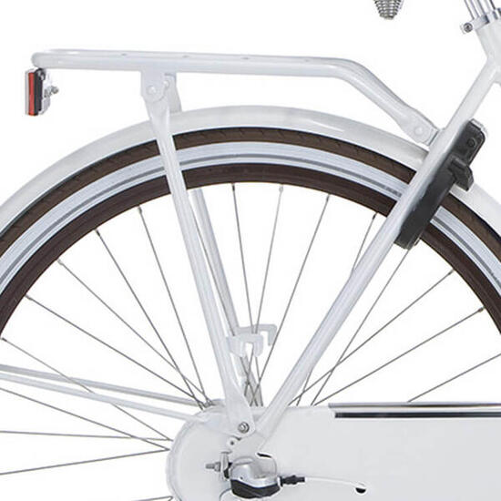 Cortina U4 bagażnik tylny 57 cm perłowobiały