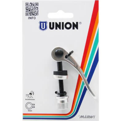 Zacisk sztycy Union szybkozamykacz 6mm 50 mm srebrny