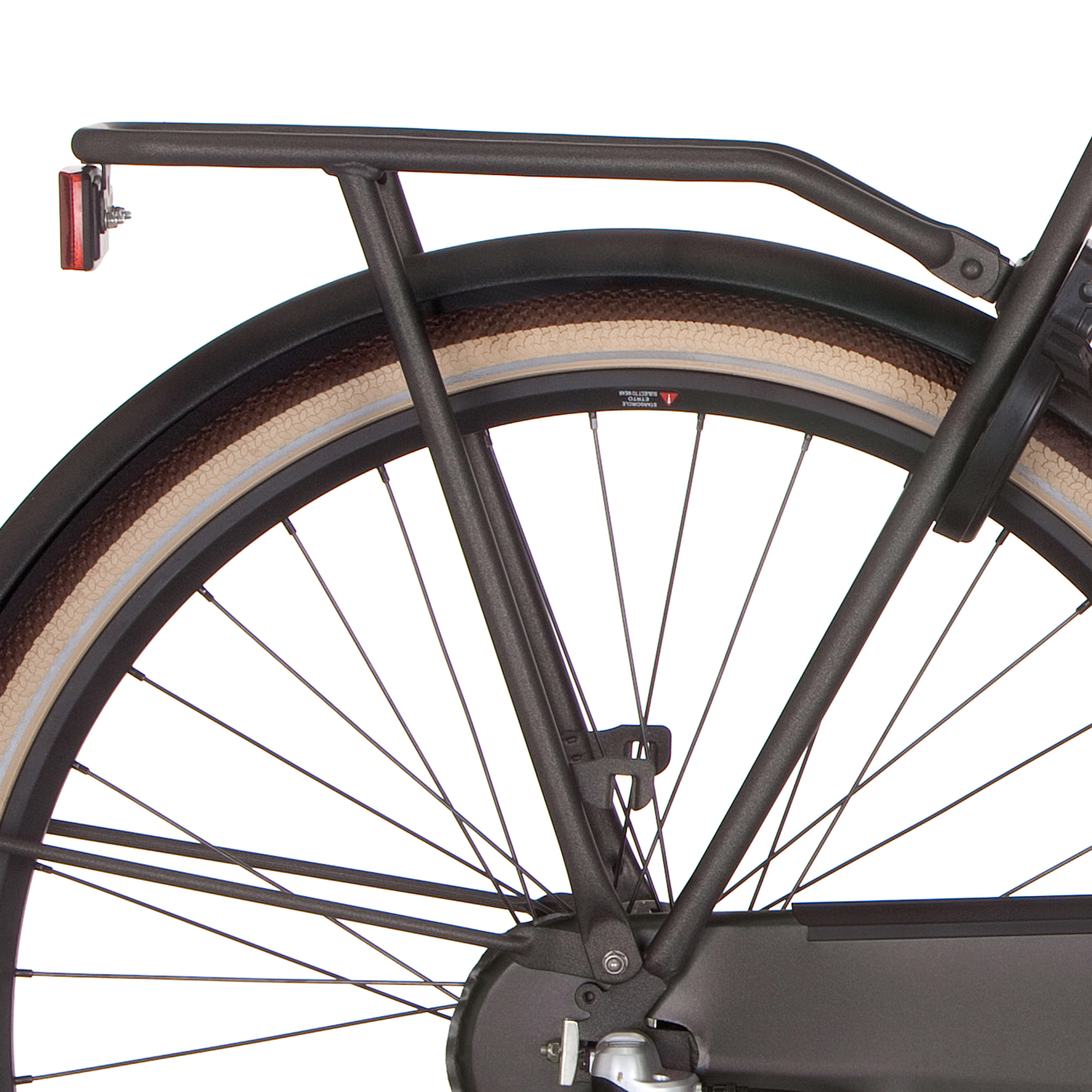 Cortina - Cortina Achterdrager U4 65 Black Gold Matt - Porte-bagage - Jaune|marron|vert - Decathlon