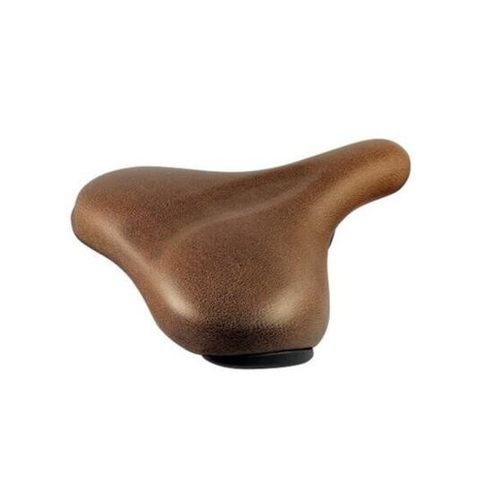San Remo Saddle Liège avec pare-chocs dames. Brun sans écharpe (pack suspendu