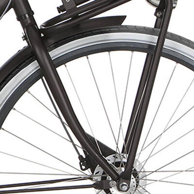 Cortina voorvork roots transp espresso brown matt