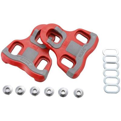 Tacchette Union Look Keo - Rosso 6° di movimento.