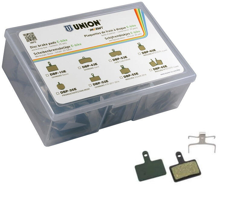 MARWI Marwi union jeu de plaquettes de frein à disque dbp-10 organique (25pr