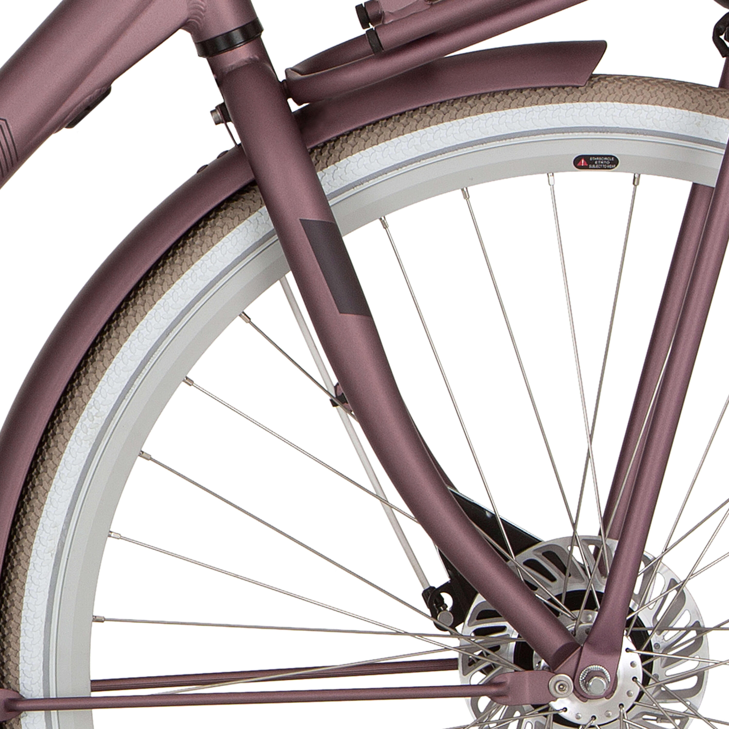 CORTINA Forcella Cortina E-U4 Family 28 inch 1-1/8x305 Spicy Silver Matt.