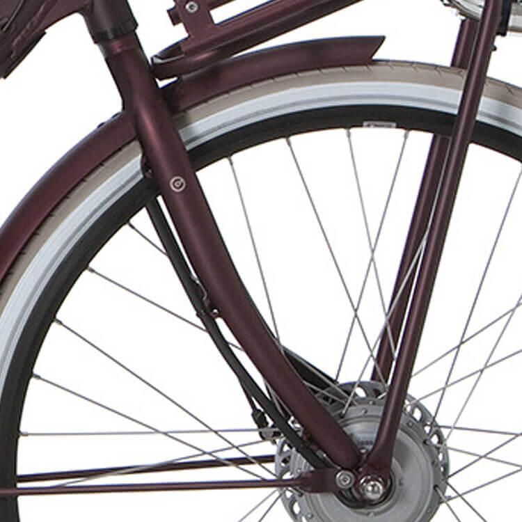 CORTINA Forcella Cortina Ecomo U4 Transport Teak Brown Matt 28 inch