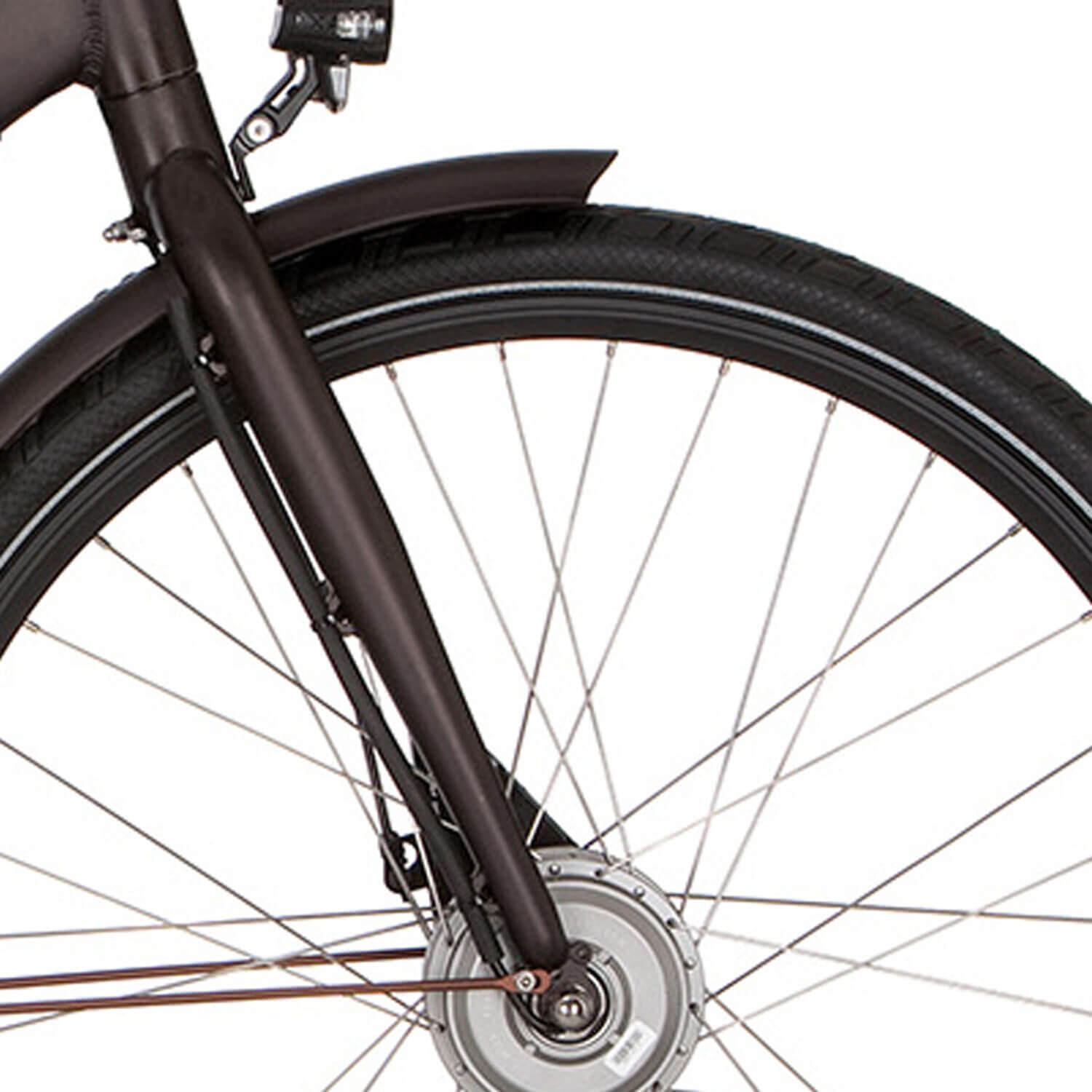 Cortina - Cortina Fork E-yoya D Demitasse Matt (223 - Fourche De Vélo - Gris - Taille Unique - Decathlon