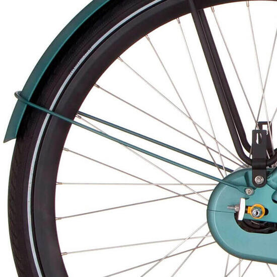 Cortina asta parafango posteriore 28 speed Matt Beryl Green 350 mm.