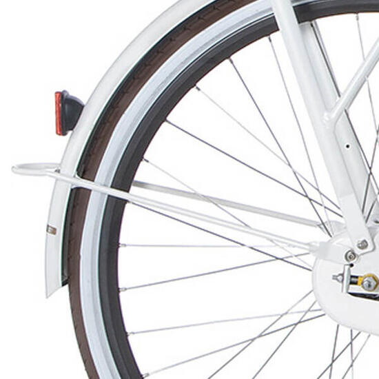 Asta parafango posteriore Cortina Ecomo U4 Transport 28 pollici Perla bianca.