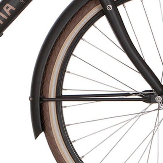 Przedni błotnik Cortina U4 do koła 26 cali czarny mat