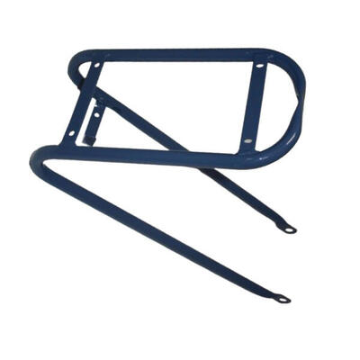 Portapacchi anteriore Cortina U4 in acciaio blu opaco.