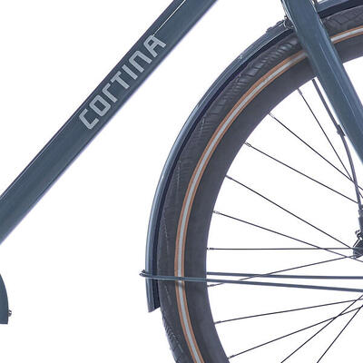 Parafango anteriore Cortina Mozzo 28 pollici verde scuro 660x46mm.