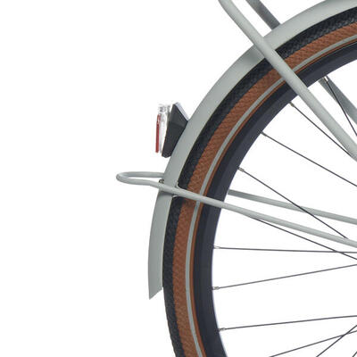 Parafango posteriore Cortina 28 E-U4 Bosch grigio opaco.