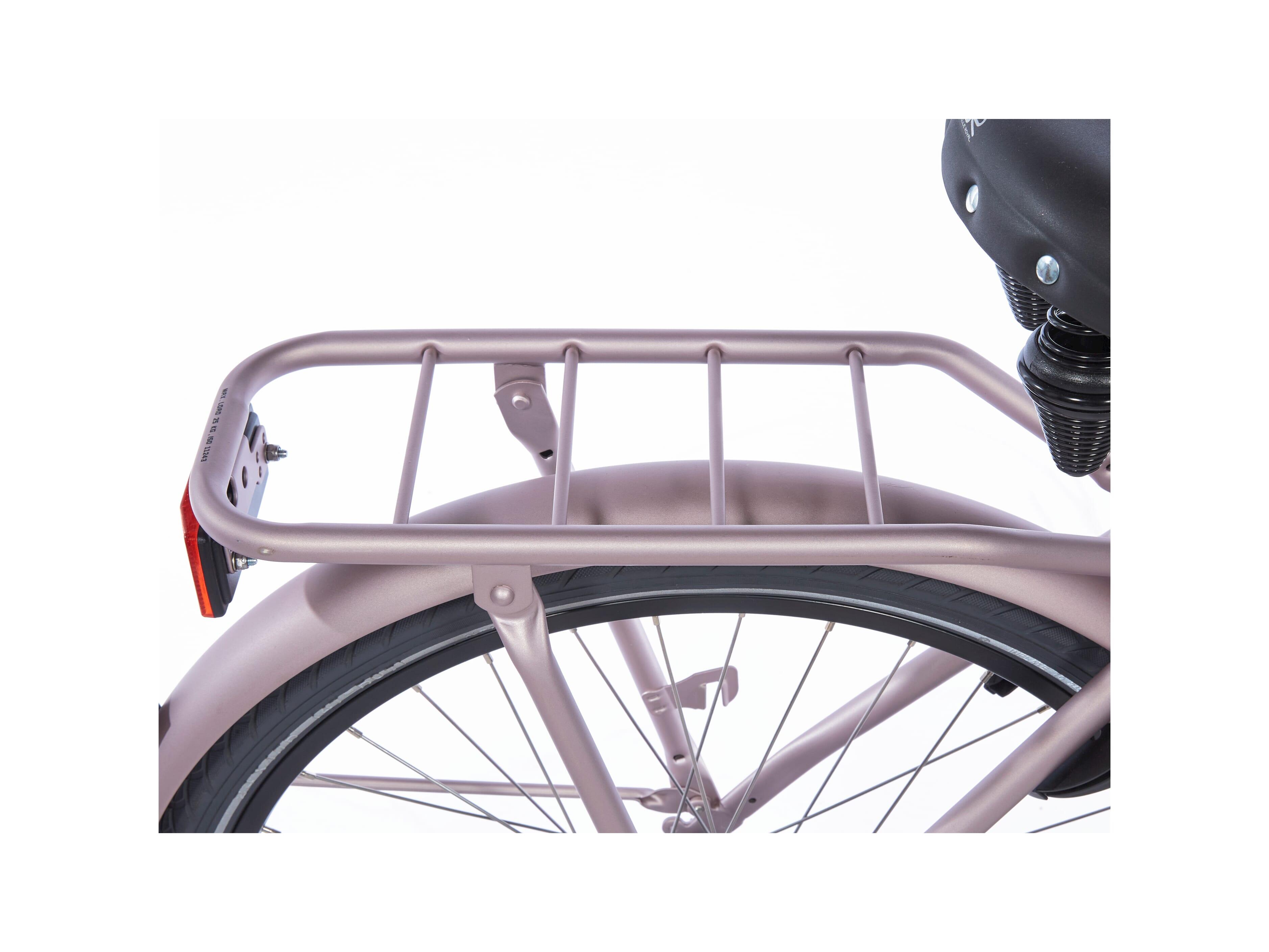 Bagażnik tylny Cortina U4 mini brilliant silver matt