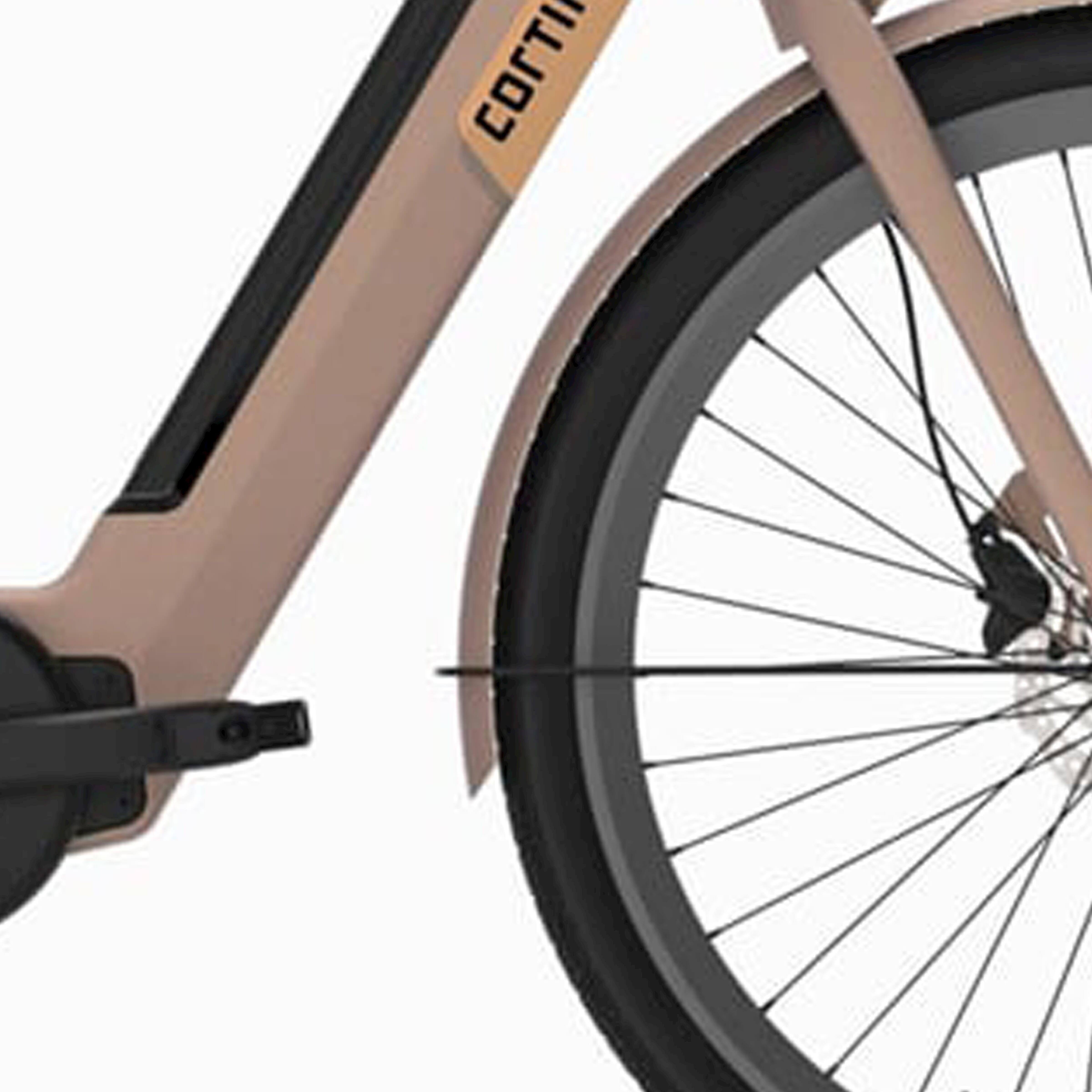 Cortina - Cortina Fender Pour 28 E-nite Rose Champagne Matt - Garde-boue - Incolore|rose - Decathlon