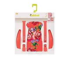 QIBBEL Set styling Qibbel Widek per seggiolino posteriore, corallo rosa.