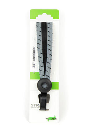 Widek Triobinder Eye z hakiem 3x12 mm czarny/kamiennoszary