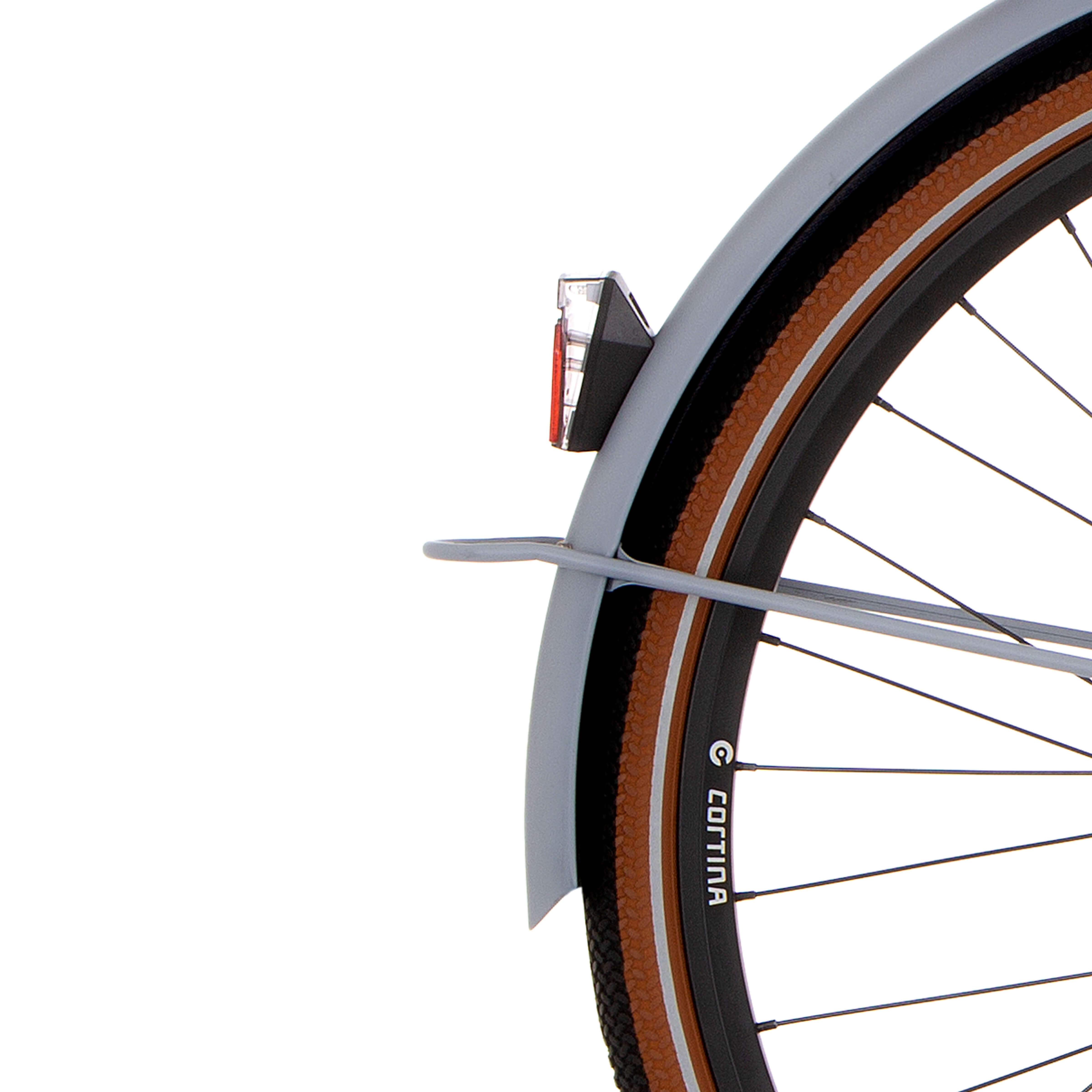 Cortina - Cortina Fender Derrière 28 U4 Grey Matt Neutre - Garde-boue - Gris - Decathlon