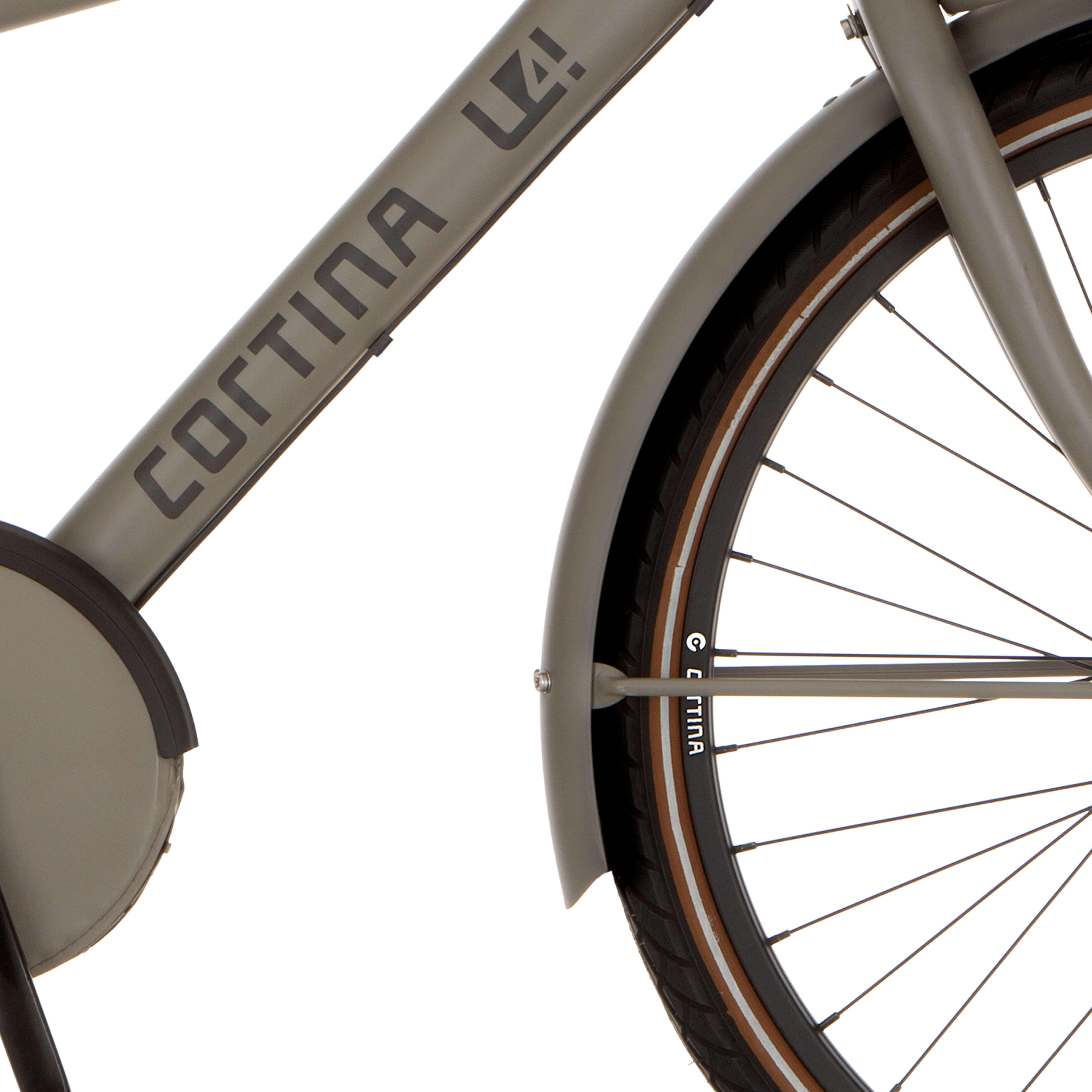 Cortina - Cortina Fender Pour 24 U4 Quarz Gray Matt - Garde-boue - Gris - 24 Cm - Decathlon