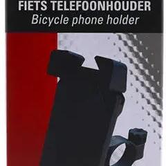 Simson Handlebar Phone Holder — Fits Phones up to 17 × 8 cm, Rotatable, Black.