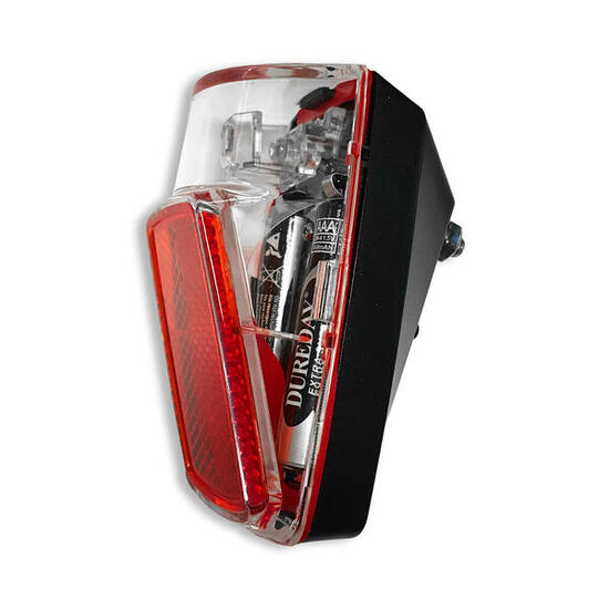 Lynx tylne światło LED na błotnik, czerwone, 2 AAA w zestawie