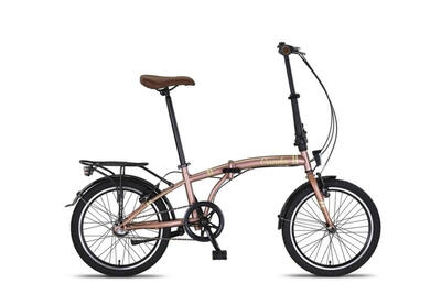 Altec cunda vouwfiets 20 inch 27 cm unisex 3v v‑brakes zalmroze.