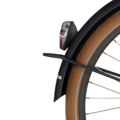 Parafango posteriore Cortina 24 inch U4 Star Grey Matt.