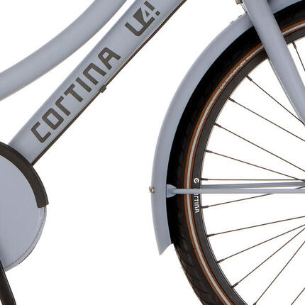 Cortina błotnik przedni 24'' U4 neutralny szary mat