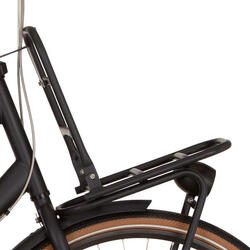 Porte-bagages avant Cortina U4 Family, acier, 28 pouces, gris foncé mat.