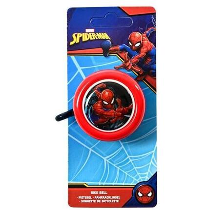 Dzwonek rowerowy Spiderman dla dzieci - Czerwony