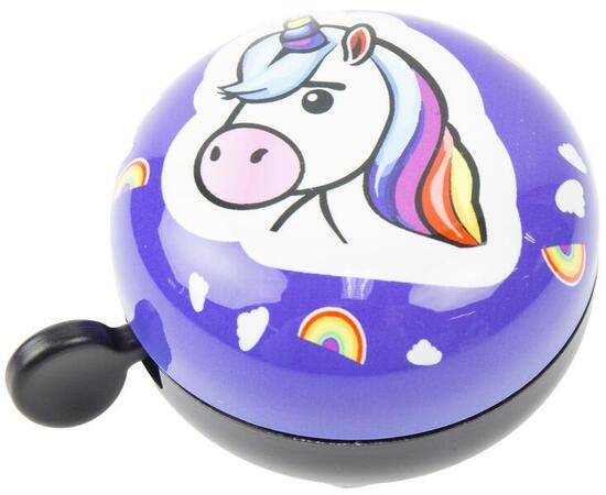 Widek Campanello Ding Dong 80 mm - Emoticon Unicorno.