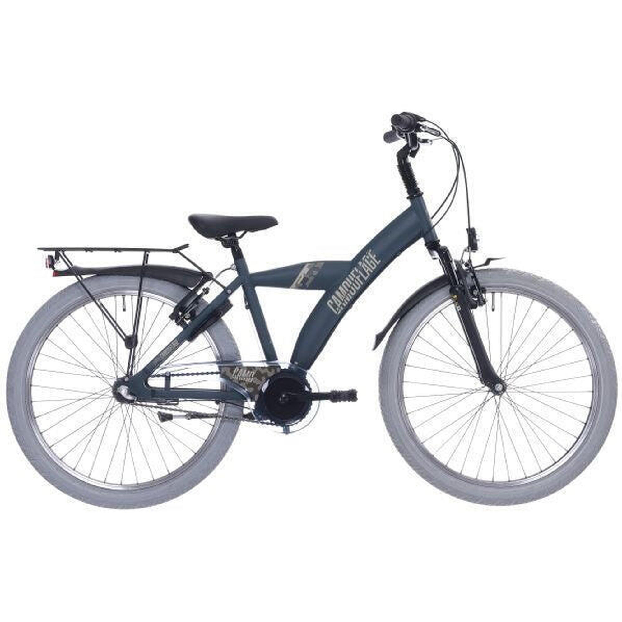 Bikefun - Vélo Pour Enfants Bikefun 26 Pouces Camouflage Avec Shimano Nexus 3 - Vélo Enfant - Vert - 26 - Decathlon