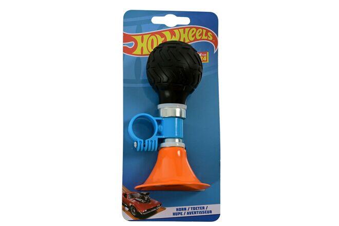Heiße Räder klakson rowerowy Hot Wheels czarny/pomarańczowy