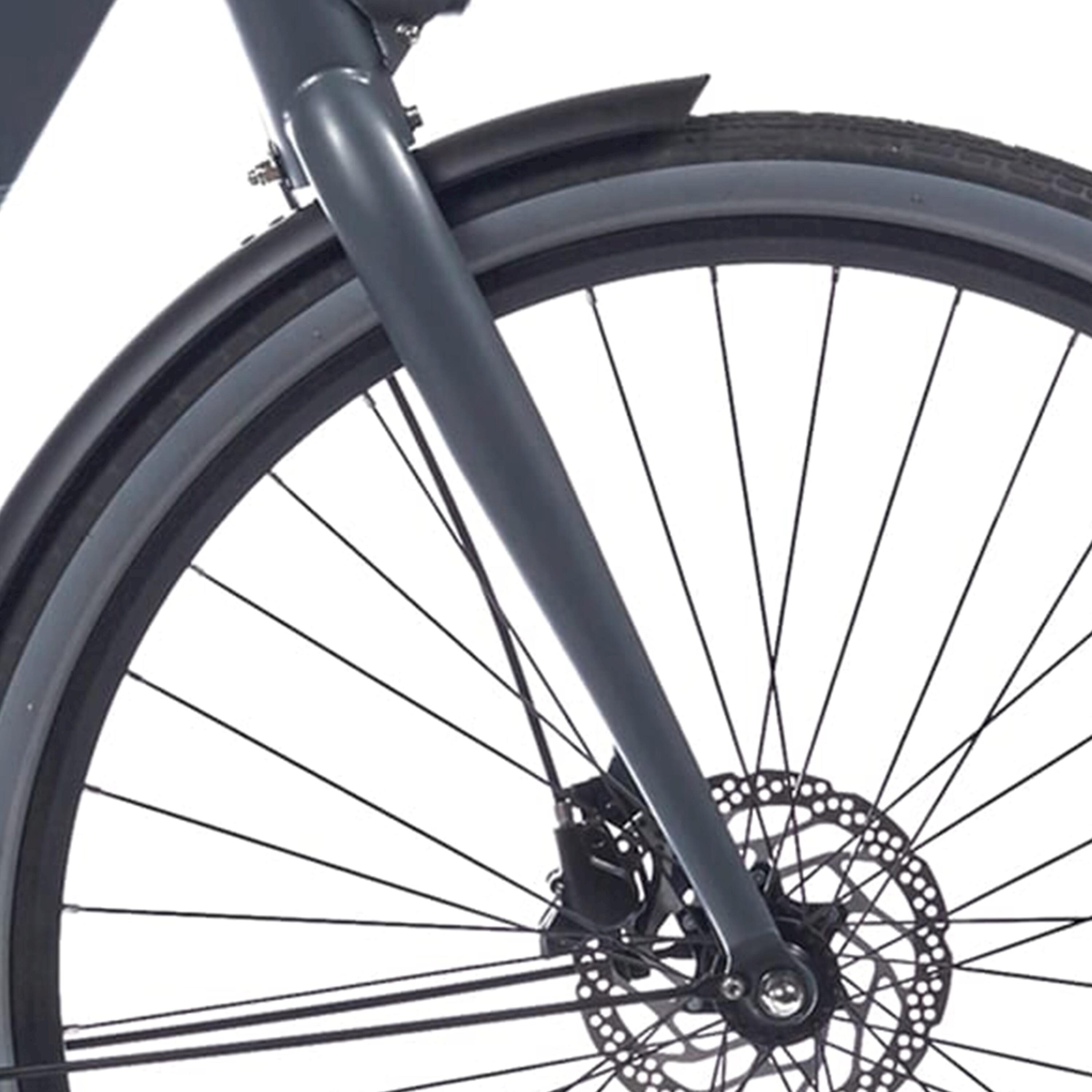 CORTINA Forcella Cortina E-Blau DB blu-grigio opaco, A-Head 1/8x245 UBLG.