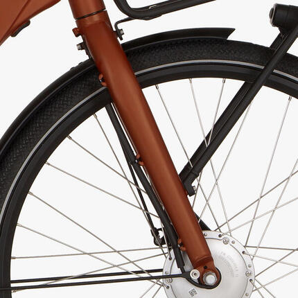 Cortina voorvork e-common copper matt