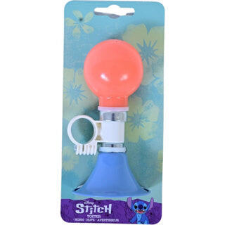 Stich Disney Bicycle Horn - Coral Blue Orange