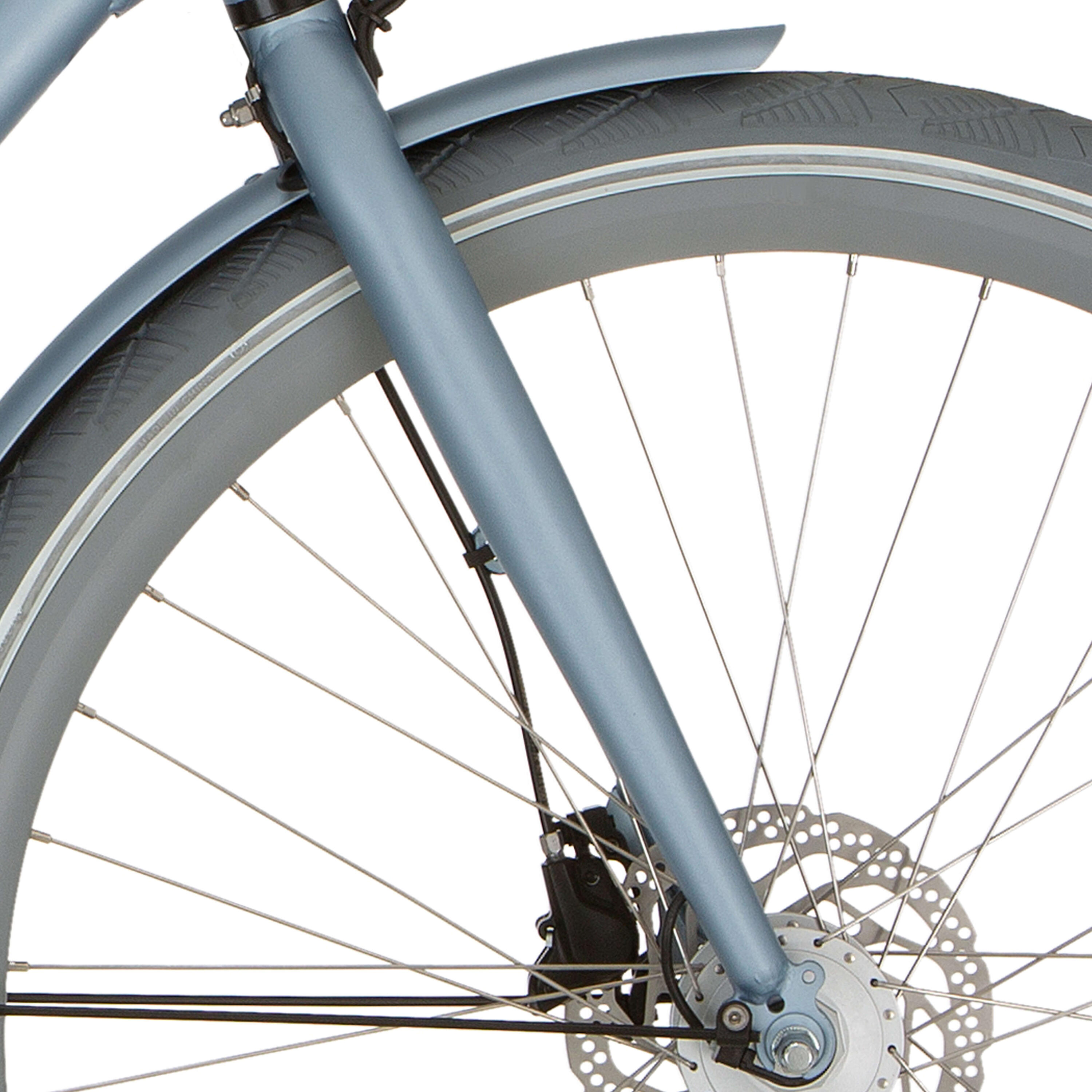 CORTINA Forcella Cortina Mozzo 28" Metallo Blu Opaco, 1-1/8", V‑Brake.