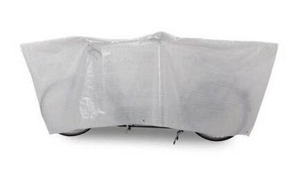 Couverture de protection du vélo VK (55 White en tandem